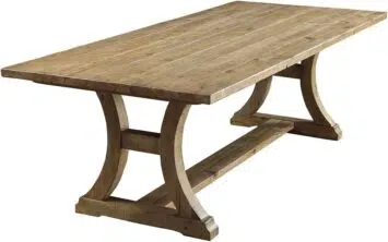 Rustic Wood Dining Table by Furniture of America