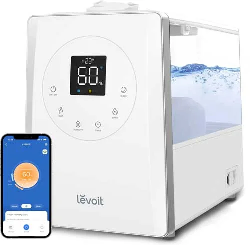 Best humidifier with extra features Levoit – Smart Warm and Cool Mist