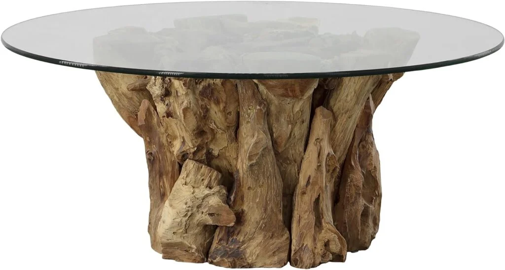 Driftwood base Coffee table