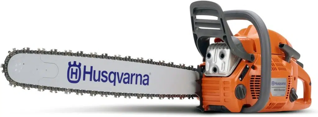 Husqvarna gas powered chainsaw