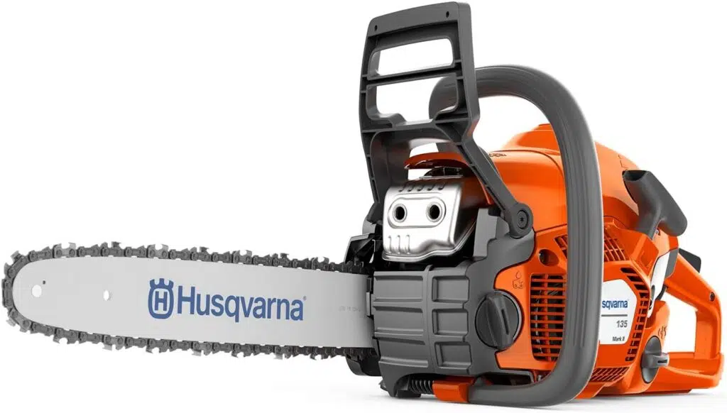 Husqvarna gas powered professional chain saw