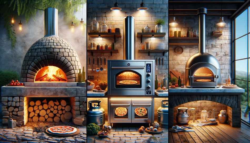 Types of pizza ovens for home