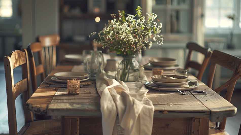 Farmhouse Table Styling