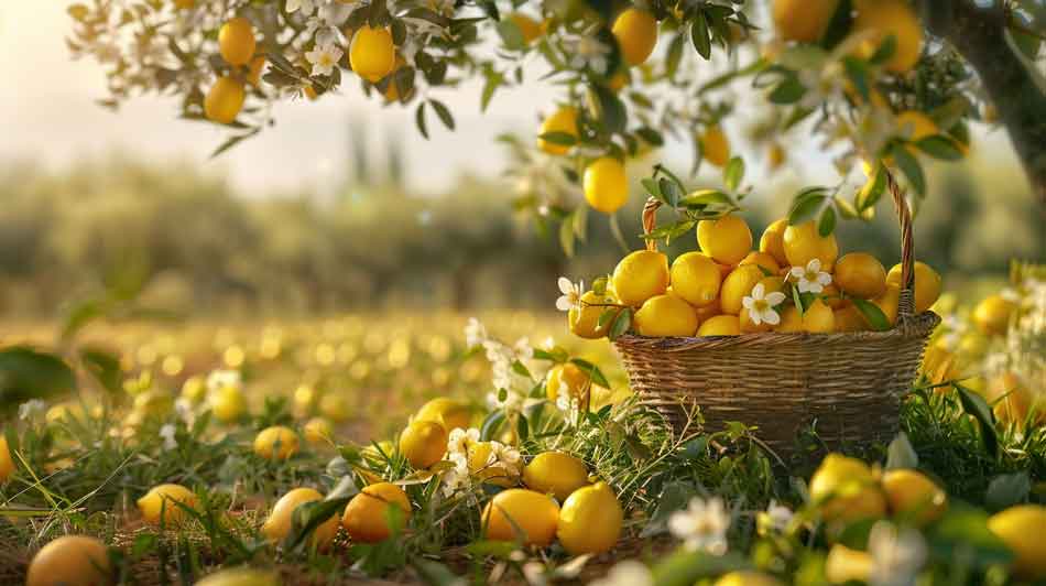 Lemon Tree Harvest